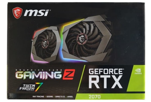 Видеокарта MSI - RTX 2070 Gaming