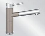 Кухонный смеситель BLANCO - ALTA-S Compact хром-серый беж (517634)