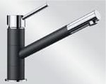 Кухонный смеситель BLANCO - KANO антрацит-хром (525028)