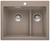 Кухонная мойка BLANCO - PLEON 6 Split серый беж (521696)