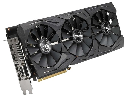Видеокарта ASUS - ROG-STRIX-RX580-O8G-GAMING RADEON