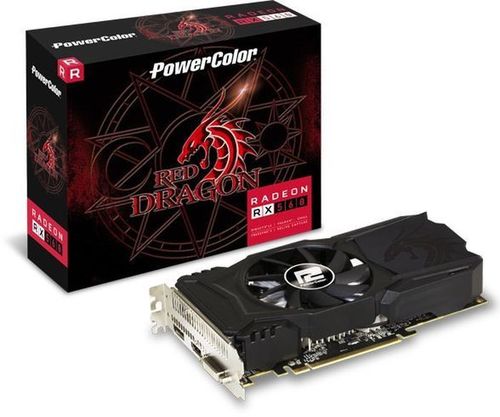 Видеокарта POWERCOLOR - RX 560 Red Dragon