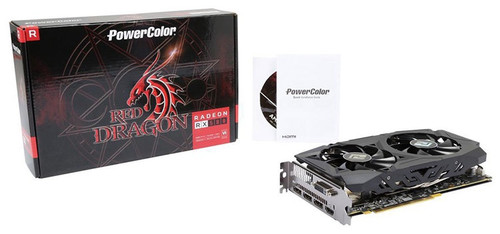 Видеокарта POWERCOLOR - RX 580 Red Dragon OC