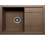 Кухонная мойка кварц TOLERO - R-112 темно бежевый