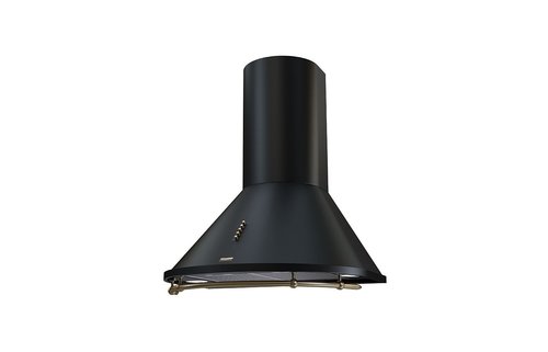 Вытяжка KRONA STELL - NIKOL 600 black/bronze push button