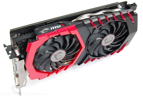 Видеокарта MSI - GeForce GTX 1060 GAMING X 6G