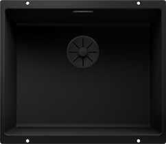 Кухонная мойка BLANCO - SUBLINE 500-U Black Edition черный (526340)