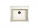 Кухонная мойка DR GANS - Ника 570 белый СМс