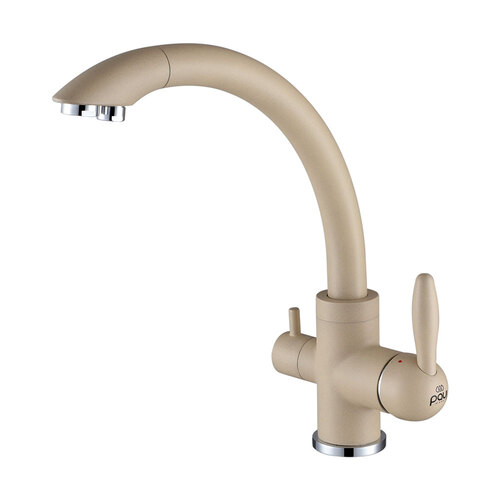 Кухонный смеситель цвет шампань PAULMARK - Es213001-428