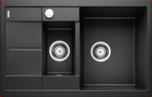 Кухонная мойка BLANCO - Metra 6 S compact - черный (525925)