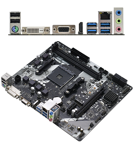 Материнская плата ASROCK - A320M-HDV R4.0 A320M-HDV R4.0