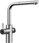 Кухонный смеситель BLANCO - EVOL-S Volume хром рычаг справа (525210)