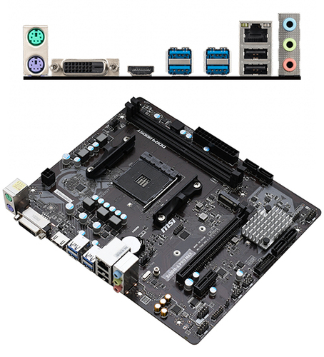 Материнская плата MSI - B450M-A PRO MAX B450M-A PRO MAX