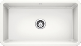 Кухонная мойка BLANCO - VILLAE Single керамика глянцевый белый (525163)