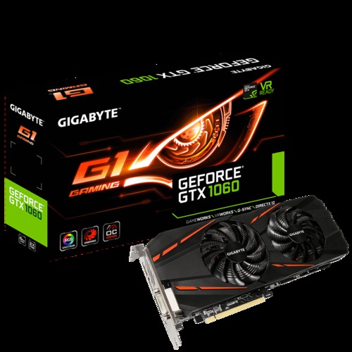 Видеокарта GIGABYTE - GTX 1060 G1 Gaming OC