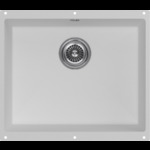 Кухонная мойка KUCHENSTERN - UNDER 60 Ku-Granit белый 101WH10 (KS-800104)