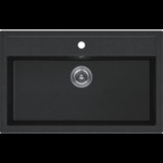 Кухонная мойка KUCHENSTERN - TOP 80 Ku-Granit антрацит 107AN10 (KS-800091)