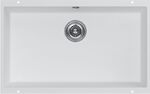 Кухонная мойка KUCHENSTERN - UNDER 80 Ku-Granit белый 103WH10 (KS-800116)