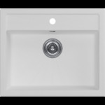 Кухонная мойка KUCHENSTERN - TOP 60 Ku-Granit белый 106WH10 (KS-800086)