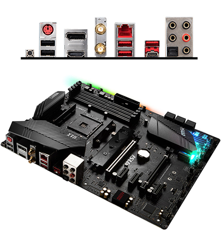 Материнская плата MSI - B450 GAMING PRO CARBON MAX WIFI B450 GAMING PRO CARBON MAX WIFI