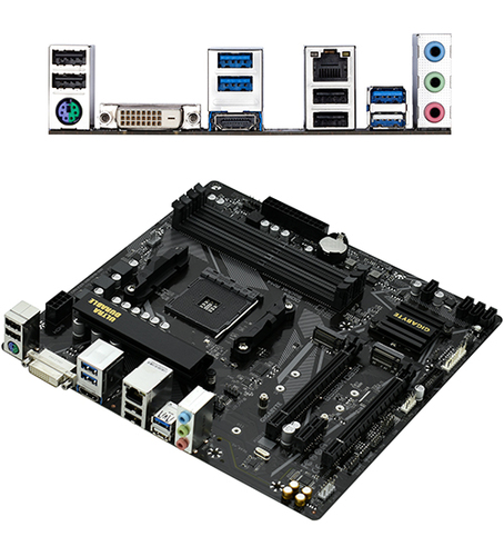 Материнская плата GIGABYTE - B550M DS3H B550M DS3H