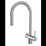 Кухонный смеситель KUCHENSTERN - DRIM-FS нержавеющая сталь 403SS40 (KS-800192)