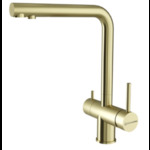 Кухонный смеситель KUCHENSTERN - FOKUS-FS золото 401GL40 (KS-800214)