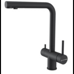 Кухонный смеситель KUCHENSTERN - FOKUS-FS черный 401BL40 (KS-800216)