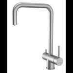 Кухонный смеситель KUCHENSTERN - STROM-F нержавеющая сталь 404SS40 (KS-800223)