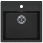Кухонная мойка KUCHENSTERN - TOP 50 Ku-Granit антрацит 105AN10 (KS-800079)