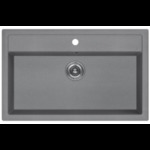 Кухонная мойка KUCHENSTERN - TOP 80 Ku-Granit титан 107TN10 (KS-800095)
