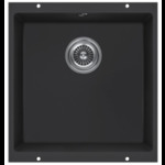 Кухонная мойка KUCHENSTERN - UNDER 50 Ku-Granit черный 100BL10 (KS-800102)