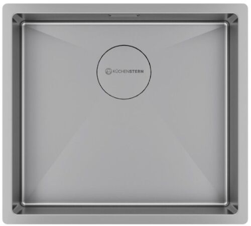 Кухонная мойка KUCHENSTERN - KRAFT 50 AISI 304/R10 нержавеющая сталь 501SS50 (KS-800246)