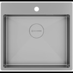 Кухонная мойка KUCHENSTERN - WERK 60 AISI 304/R10 нержавеющая сталь 507SS50 (KS-800182)