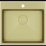 Кухонная мойка KUCHENSTERN - WERK 60 AISI 304/R10 золото 507GL50 (KS-800181)