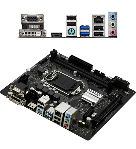 Материнская плата ASROCK - H470M-HDV