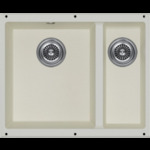 Кухонная мойка KUCHENSTERN - UNDER 60-2 Ku-Granit жасмин 102JS10 (KS-800112)