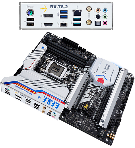 Материнская плата ASUS - Z590 WIFI GUNDAM EDITION Z590 WIFI GUNDAM EDITION