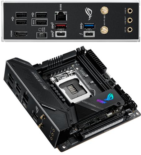 Материнская плата ASUS - ROG STRIX Z590-I GAMING WIFI ROG STRIX Z590-I GAMING WIFI