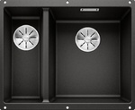 Кухонная мойка BLANCO - Subline 340/160-U черный (чаша справа) (525986)