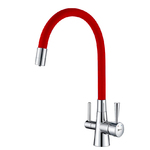 Кухонный смеситель - LeMark - LM3075C-Red