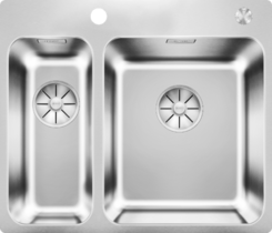 Кухонная мойка BLANCO - SOLIS 340-180-IF-A чаша справа нерж сталь полированная (526132)