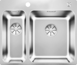 Кухонная мойка BLANCO - SOLIS 340-180-IF-A чаша справа нерж сталь полированная (526132)