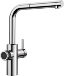 Кухонный смеситель BLANCO - EVOL-S Volume хром рычаг слева (525212)
