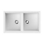 Кухонная мойка OMOIKIRI - KITAGAWA 86 2 WH ARTCERAMIC белый 4993806