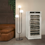 Винный шкаф - MEYVEL - MV69-WW1-M (White Snow)