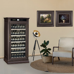 Винный шкаф - MEYVEL - MV69-WD1-C (Dark Chocolate)