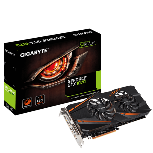 Видеокарта GIGABYTE - GTX 1070 Windforce OC