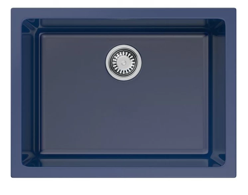 Кухонная мойка OMOIKIRI - OKINOSHIMA 61 U I IB GLOSSY NATCERAMIC INDIGO BLUE 4911261