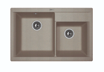 Кухонная мойка FLORENTINA - Касси 780 серый шелк FSm